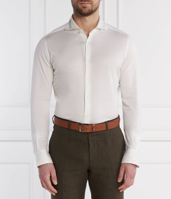 Рубашка мужская Windsor из хлопка и шелка, белый
Рубашка мужская Windsor из хлопка и шелка, белый