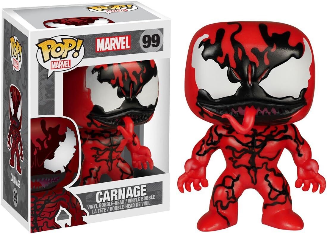 Фигурка Funko Pop! Marvel Carnage Pop Vinyl Exclusive
Фигурка Funko Pop! Marvel Carnage Pop Vinyl Exclusive