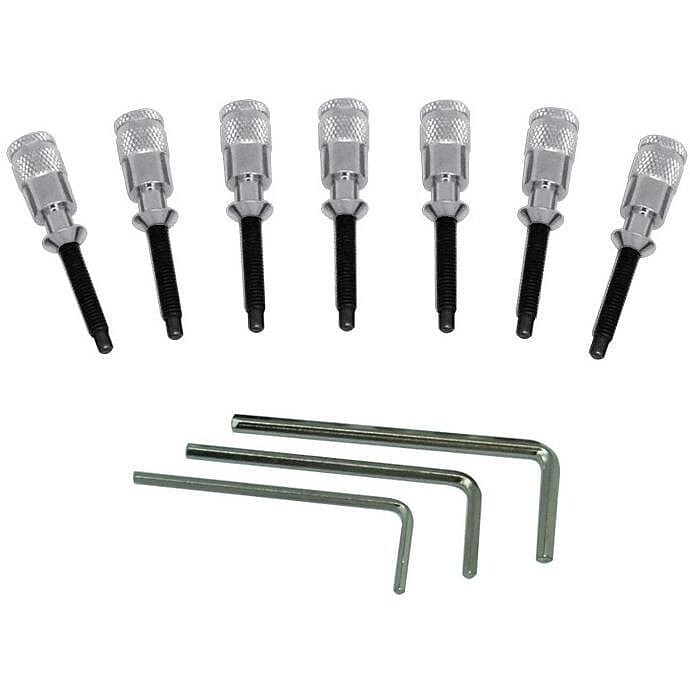 Аутентичная интонационная система Floyd Rose Hollow Point — 7 струн — хром Hollow Point Intonation System - 7-String - 
Аутентичная интонационная система Floyd Rose Hollow Point — 7 струн — хром Hollow Point Intonation System - 7-String -