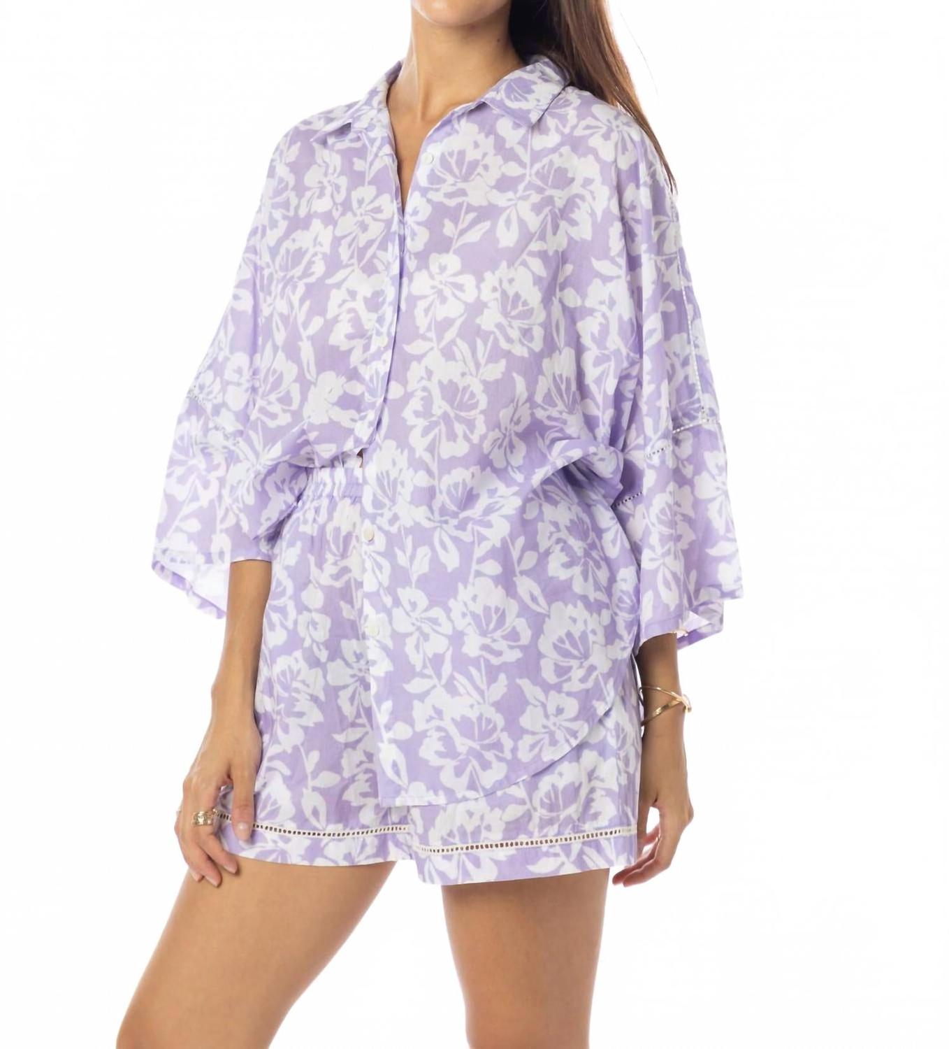 Женские шорты Robbie в сиреневом цвете Bindu
Женские шорты Robbie в сиреневом цвете Bindu