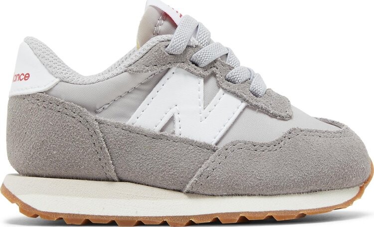 Кроссовки New Balance 237 Bungee Toddler 'Marblehead', серый
Кроссовки New Balance 237 Bungee Toddler 'Marblehead', серый