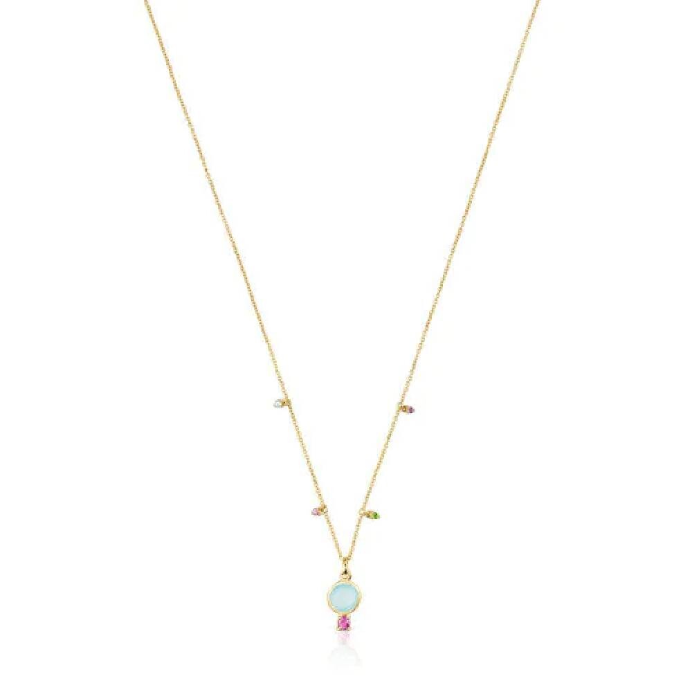 Колье с подвеской Tous Virtual Garden With Chalcedony And Gemstones, золото/драгоценные камни
Колье с подвеской Tous Virtual Garden With Chalcedony And Gemstones, золото/драгоценные камни