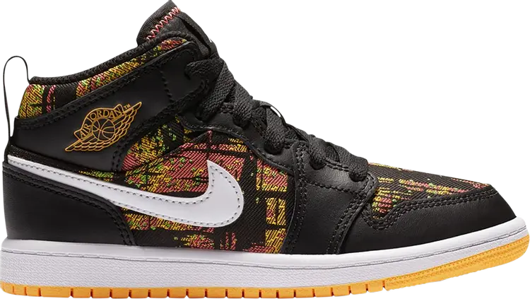 Кроссовки Air Jordan 1 Mid PS Black Laser Orange, черный
Кроссовки Air Jordan 1 Mid PS Black Laser Orange, черный