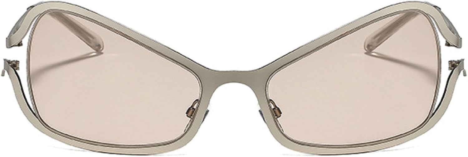 Большие солнцезащитные очки «кошачий глаз» для женщин, модные ретро-солнцезащитные очки в стиле Y2K, металлические солнцезащитные очки для женщин, модные очки 2025 года mincl, Champagne
Большие солнцезащитные очки «кошачий глаз» для женщин, модные ретро-солнцезащитные очки в стиле Y2K, металлические солнцезащитные очки для женщин, модные очки 2025 года mincl, Champagne