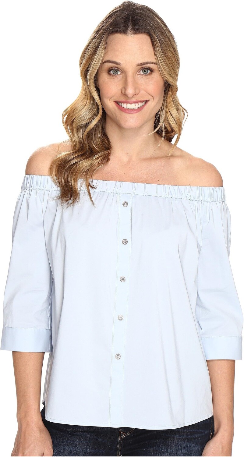 Блуза Vince Camuto 3/4 Sleeve Off Shoulder Blouse, цвет Dew Blue
Блуза Vince Camuto 3/4 Sleeve Off Shoulder Blouse, цвет Dew Blue