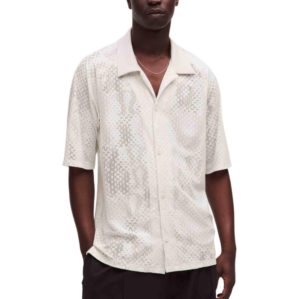 SLNSH жаккардовая сетчатая рубашка мужская Lululemon, серый
SLNSH жаккардовая сетчатая рубашка мужская Lululemon, серый