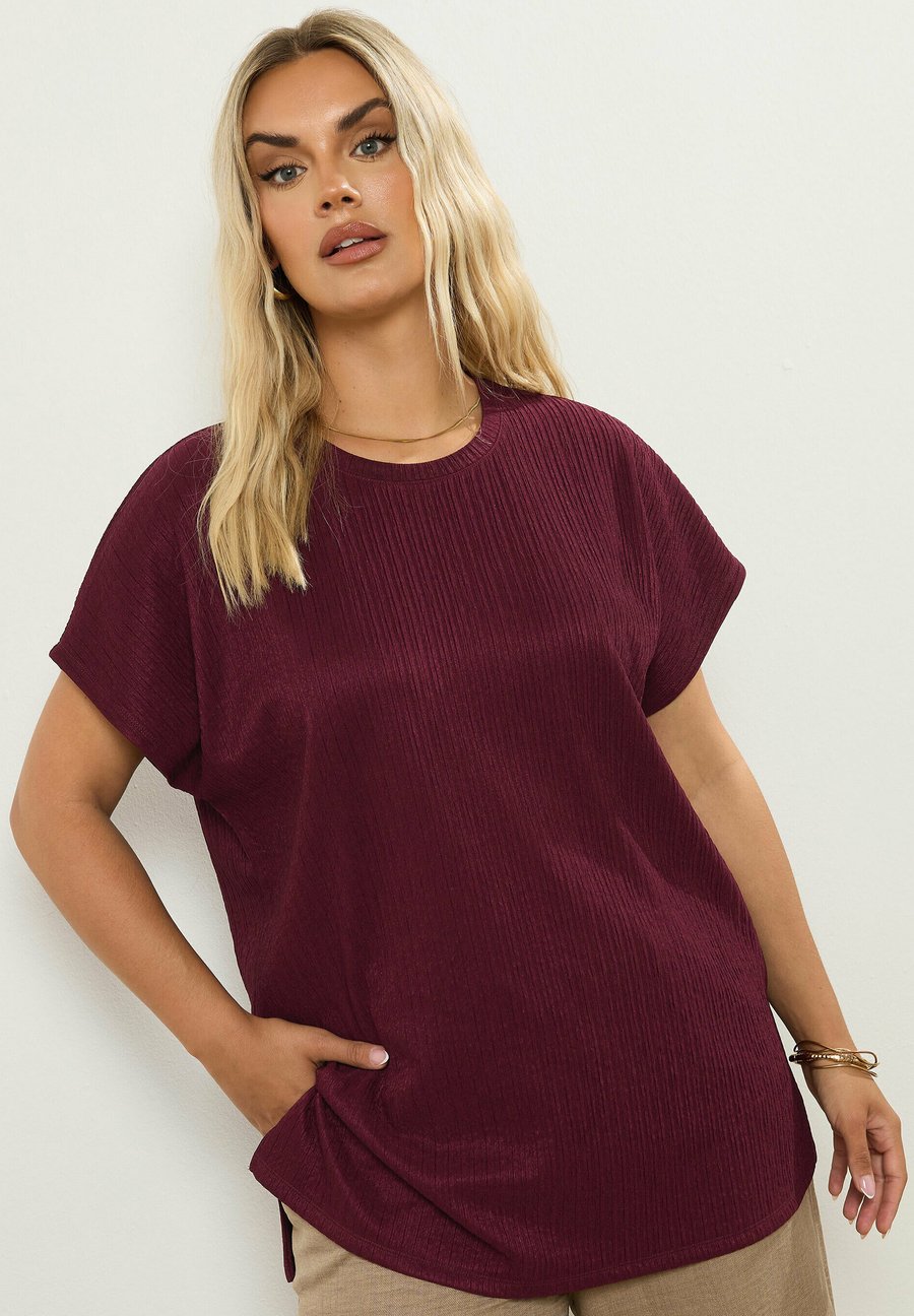 Футболка Yours Clothing TEXTURED, Burgundy/Bordeaux, Красный, Футболка Yours Clothing TEXTURED, Burgundy/Bordeaux
Футболка Yours Clothing TEXTURED, Burgundy/Bordeaux, Красный, Футболка Yours Clothing TEXTURED, Burgundy/Bordeaux