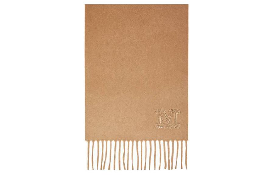 Вязаный шарф унисекс коричневый MaxMara 
Вязаный шарф унисекс коричневый MaxMara