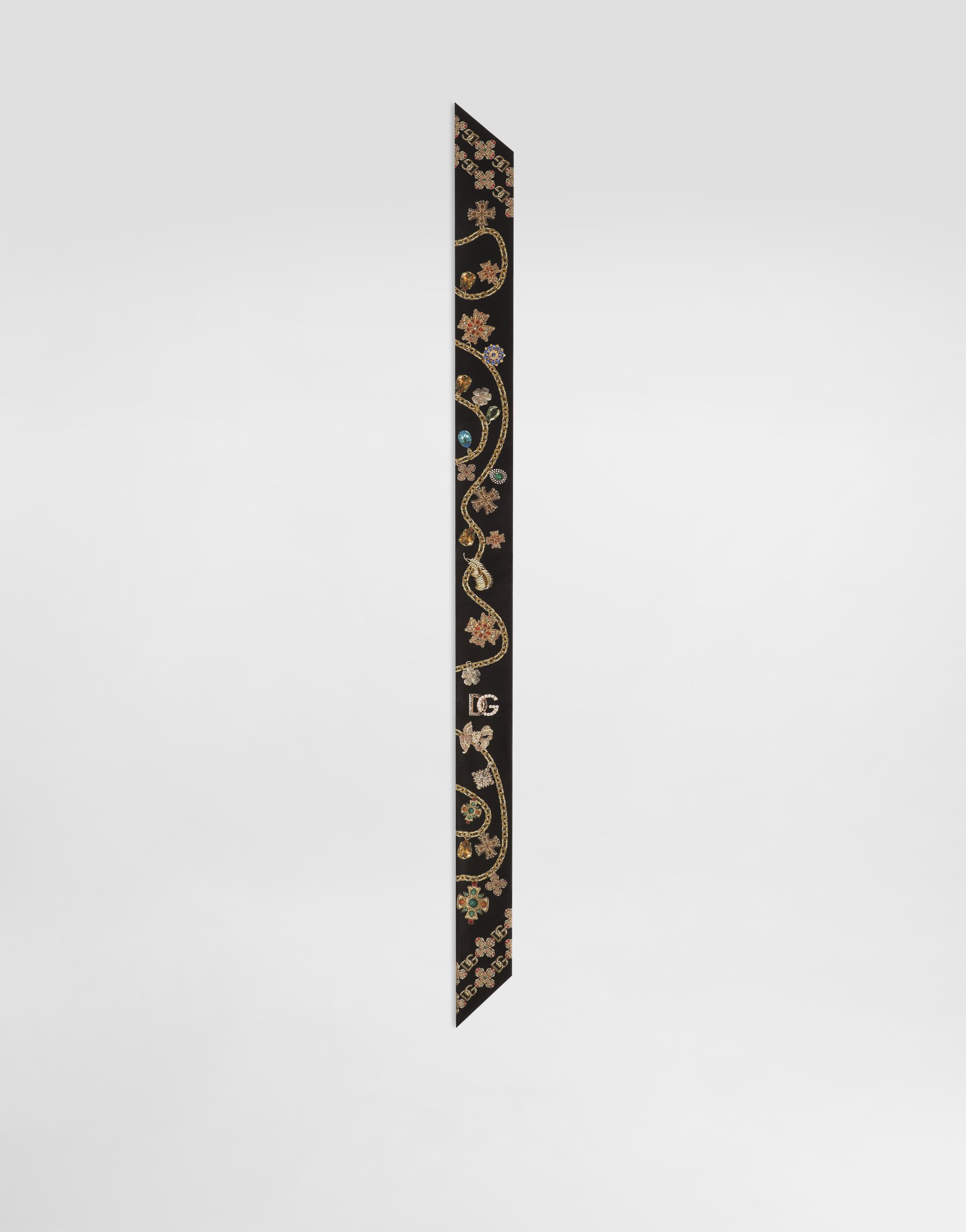 Бандо из шелкового твила Dolce & Gabbana, мультиколор
Бандо из шелкового твила Dolce & Gabbana, мультиколор