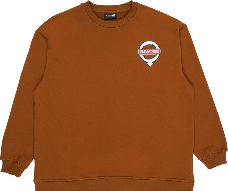 Толстовка Pleasures Language Crewneck 'Caramel', загар
Толстовка Pleasures Language Crewneck 'Caramel', загар