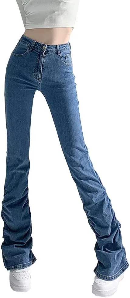 Джинсы Bell Bottom для женщин High Waist Y2K HBER
Джинсы Bell Bottom для женщин High Waist Y2K HBER