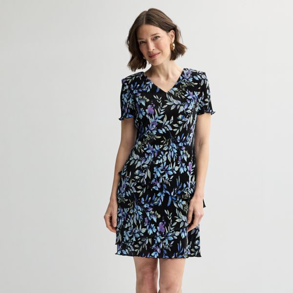 Миниатюрное платье с V-образным вырезом и короткими рукавами, многослойной юбкой Studio Connection, цвет peri blue
Миниатюрное платье с V-образным вырезом и короткими рукавами, многослойной юбкой Studio Connection, цвет peri blue