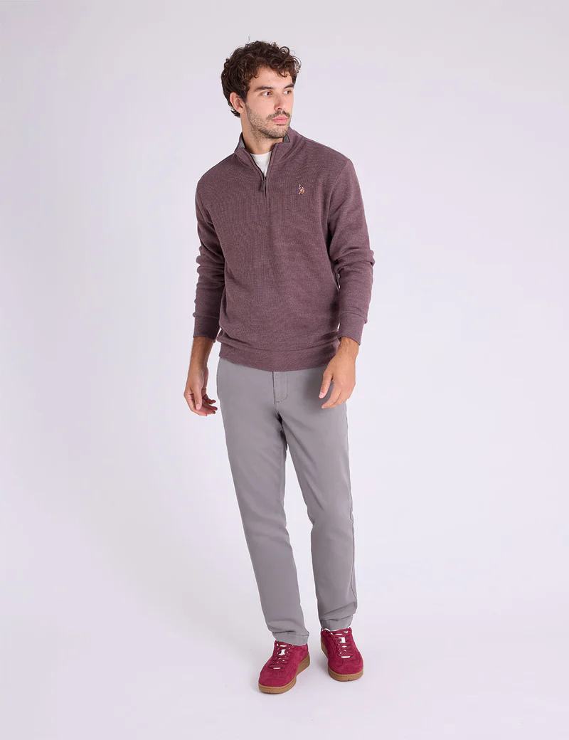 Пуловер U.S. Polo Assn 1/4 Zip Mock Neck Flatback, коричневый
Пуловер U.S. Polo Assn 1/4 Zip Mock Neck Flatback, коричневый