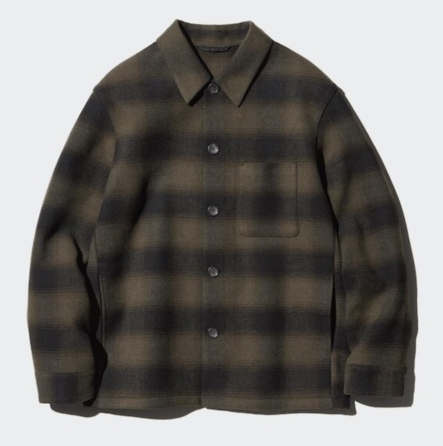 Куртка-рубашка в клетку Uniqlo, темно-коричневый/черный
Куртка-рубашка в клетку Uniqlo, темно-коричневый/черный