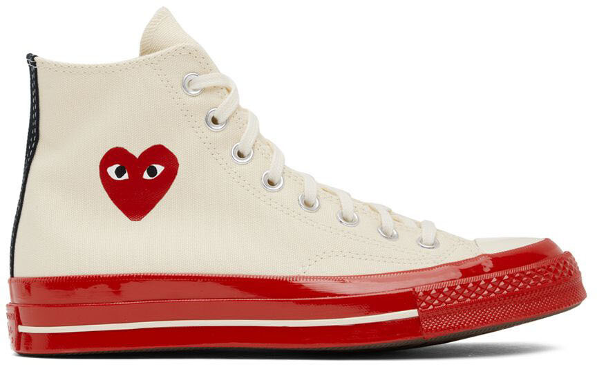 Бело-красные кроссовки Converse Edition Chuck 70 Comme des Garçons Play, Красный, Бело-красные кроссовки Converse Edition Chuck 70 Comme des Garçons Play
Бело-красные кроссовки Converse Edition Chuck 70 Comme des Garçons Play, Красный, Бело-красные кроссовки Converse Edition Chuck 70 Comme des Garçons Play