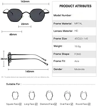 Ретро металлические круглые солнцезащитные очки в стиле стимпанк для женщин, винтажные многоугольные солнцезащитные очки для мужчин, винтажный хип-хоп MTZJH, 4
Ретро металлические круглые солнцезащитные очки в стиле стимпанк для женщин, винтажные многоугольные солнцезащитные очки для мужчин, винтажный хип-хоп MTZJH, 4