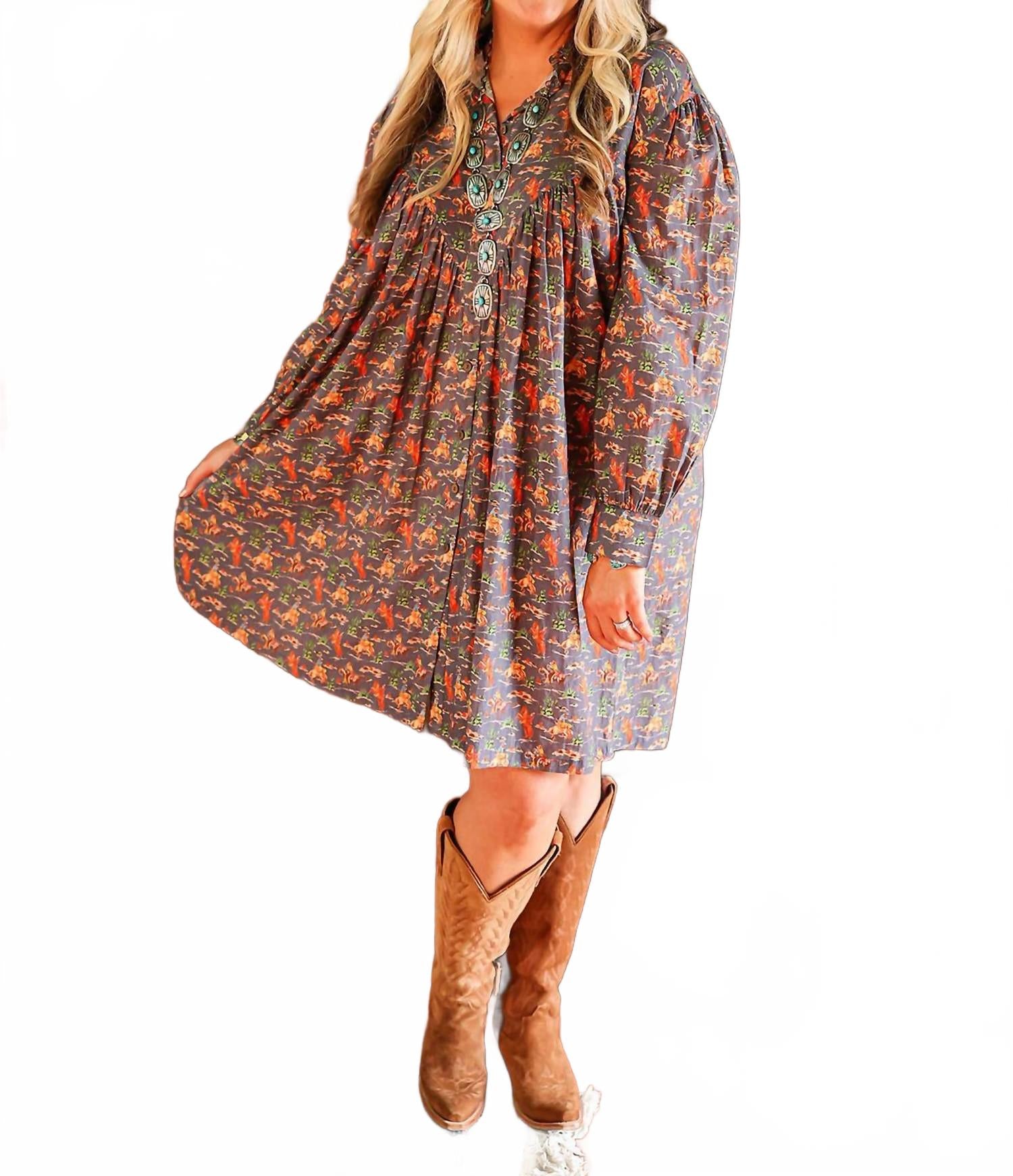 Платье «Мустанг» в цвете «Мульти» Layerz Clothing, Multi
Платье «Мустанг» в цвете «Мульти» Layerz Clothing, Multi