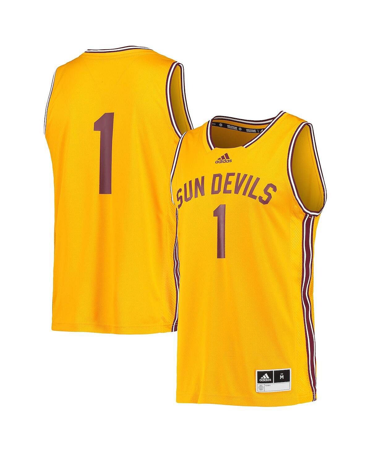 Мужское золото # 1 arizona state sun devils reverse retro jersey adidas
Мужское золото # 1 arizona state sun devils reverse retro jersey adidas