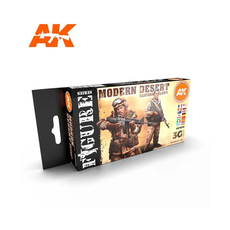 Цвета современной пустынной униформы, 3rd Gen Acrylic Paint Sets
Цвета современной пустынной униформы, 3rd Gen Acrylic Paint Sets