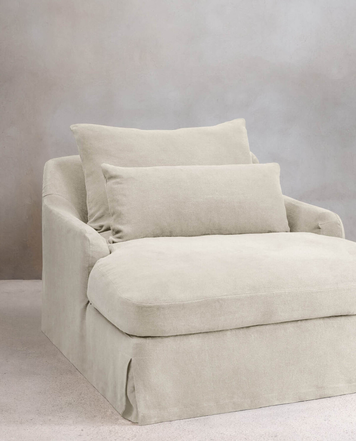 Чехол для кресла Zara Home by Vincent Van Duysen Loveseat 01 Cotton, светло-бежевый
Чехол для кресла Zara Home by Vincent Van Duysen Loveseat 01 Cotton, светло-бежевый