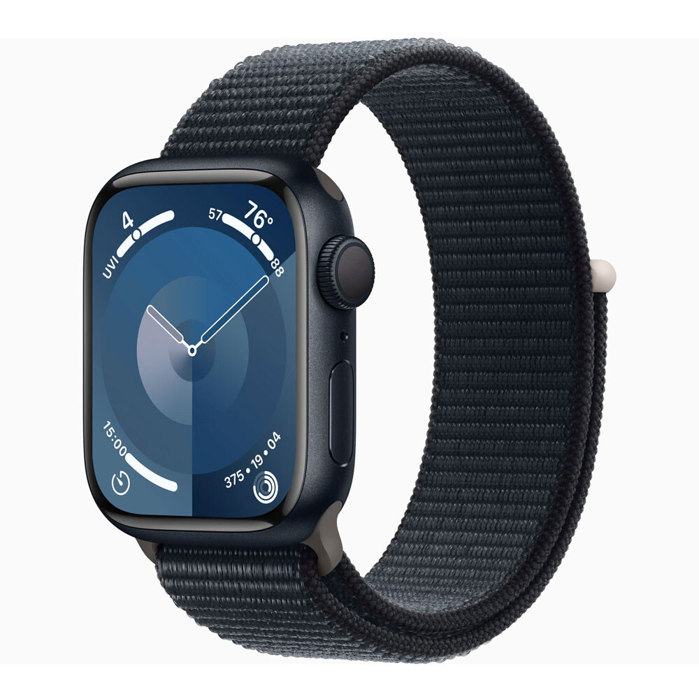 Умные часы Apple Watch Series 9 (GPS), 41мм, Midnight Aluminum Case/Midnight Sport Loop - Onesize, Черный, Умные часы Apple Watch Series 9 (GPS), 41мм, Midnight Aluminum Case/Midnight Sport Loop - Onesize
Умные часы Apple Watch Series 9 (GPS), 41мм, Midnight Aluminum Case/Midnight Sport Loop - Onesize, Черный, Умные часы Apple Watch Series 9 (GPS), 41мм, Midnight Aluminum Case/Midnight Sport Loop - Onesize