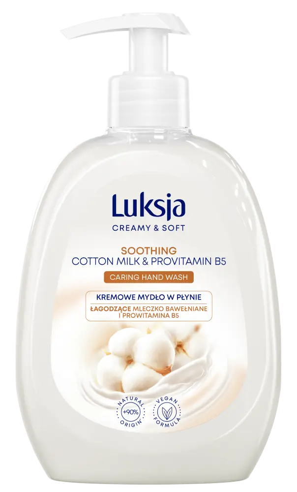 Luksja Cotton жидкое мыло, 500 мл
Luksja Cotton жидкое мыло, 500 мл