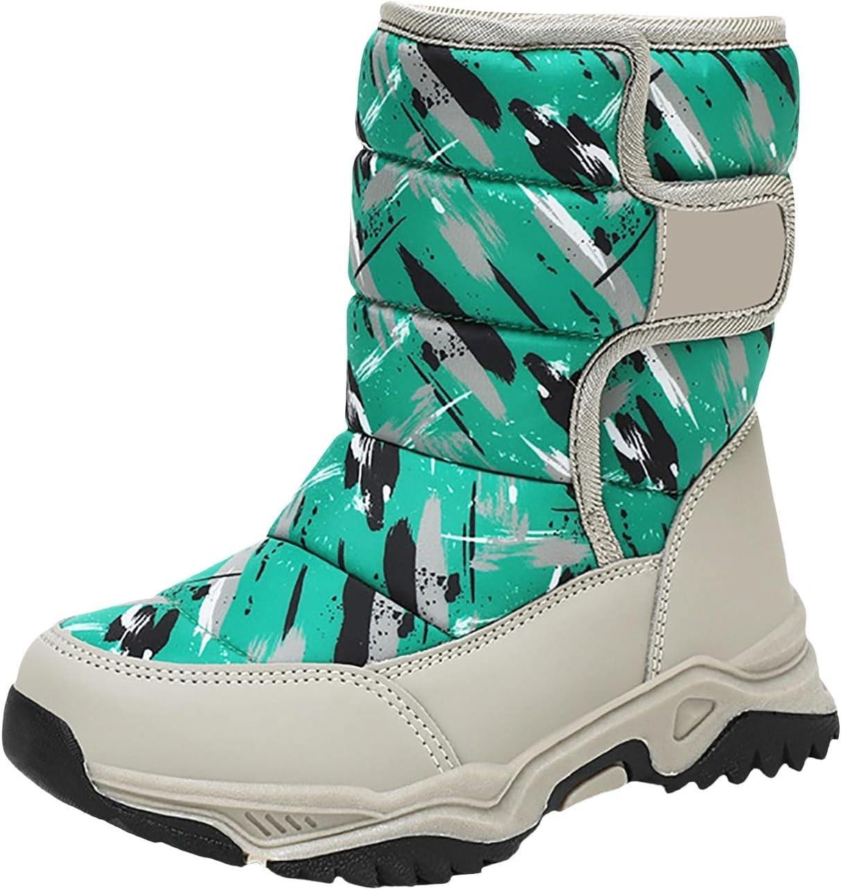 Детские милые зимние ботинки с эффектом тай-дай, водонепроницаемые для прогулок и походов на улице, утепленные, с толстой подошвой, для мальчиков и девочек Generic, Green
Детские милые зимние ботинки с эффектом тай-дай, водонепроницаемые для прогулок и походов на улице, утепленные, с толстой подошвой, для мальчиков и девочек Generic, Green