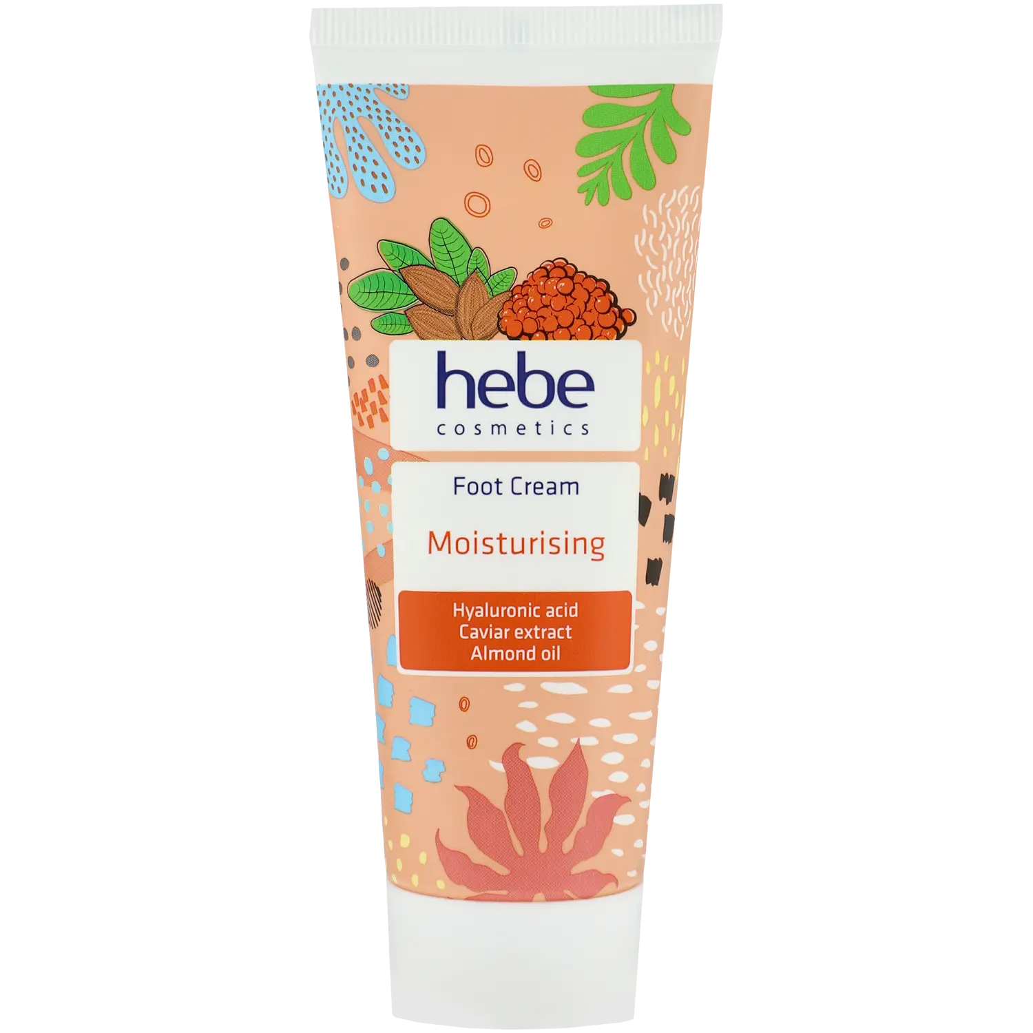 Hebe Cosmetics Nawilżanie крем для ног и ногтей, 75 мл 
Hebe Cosmetics Nawilżanie крем для ног и ногтей, 75 мл