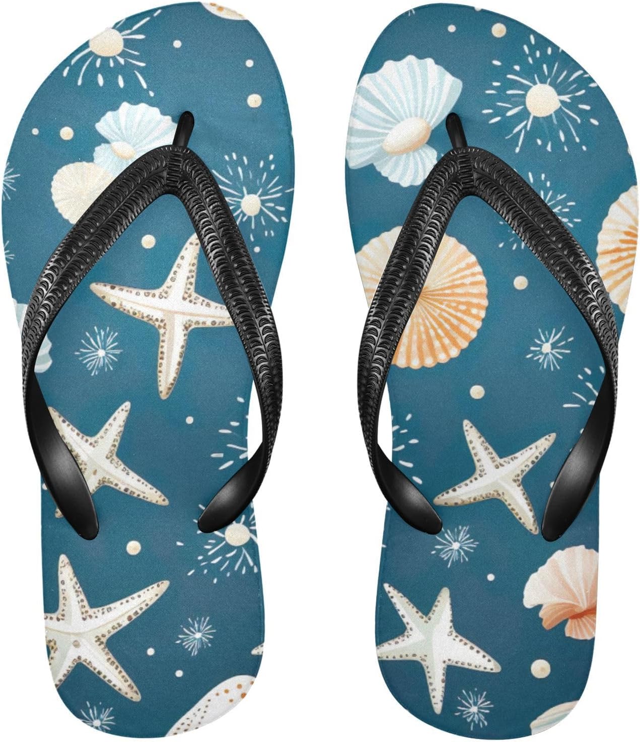 Пляжные летние сандалии Seashell Starfish для женщин и мужчин, шлепанцы для душа Kfbe
Пляжные летние сандалии Seashell Starfish для женщин и мужчин, шлепанцы для душа Kfbe