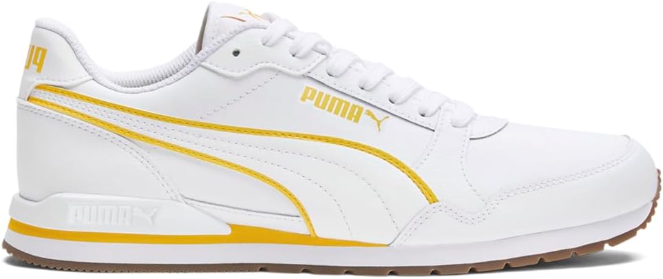 Мужские кроссовки PUMA St Runner V3 Bold с шнуровкой, повседневные - белые, желтые
Мужские кроссовки PUMA St Runner V3 Bold с шнуровкой, повседневные - белые, желтые