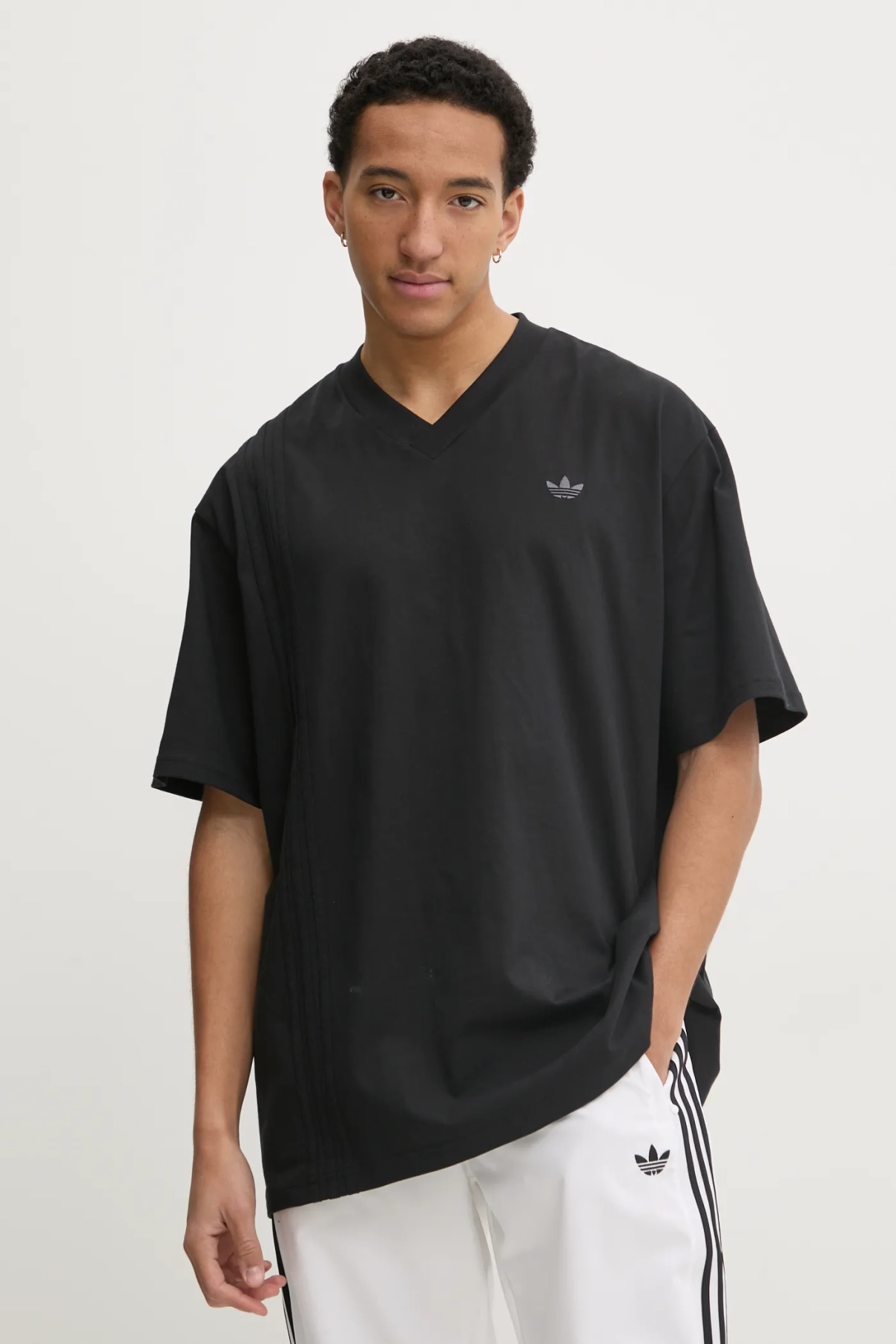 Хлопковая футболка FRONT ST TEE adidas Originals, черный
Хлопковая футболка FRONT ST TEE adidas Originals, черный