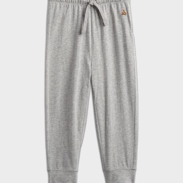 Джоггеры с завязками и вышивкой в виде плюшевого мишки Gap, серый
Джоггеры с завязками и вышивкой в виде плюшевого мишки Gap, серый