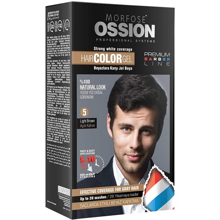 Ossion Гель-краска для волос № 5 Светло-коричневый Morfose
Ossion Гель-краска для волос № 5 Светло-коричневый Morfose