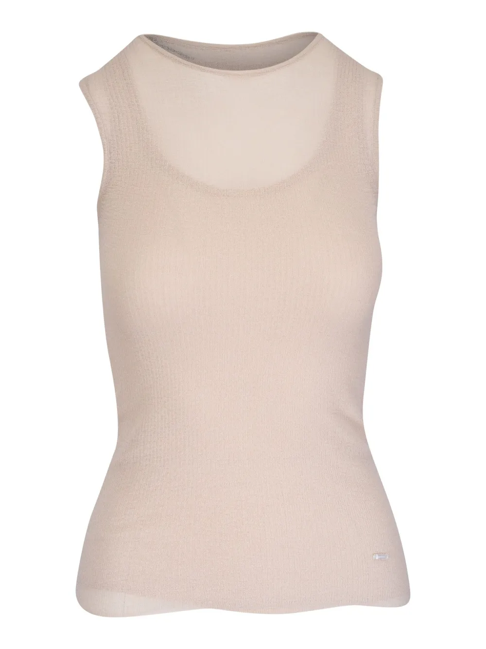 Топ без рукавов Akris, нейтральный
Топ без рукавов Akris, нейтральный