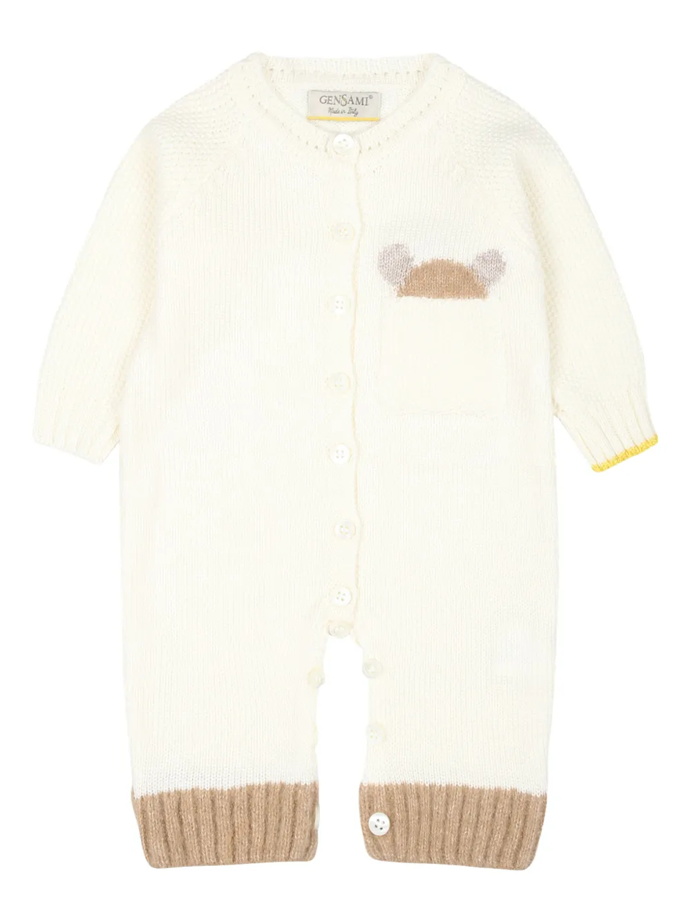 Ромпер вязки интарсия Gensami kids, белый
Ромпер вязки интарсия Gensami kids, белый