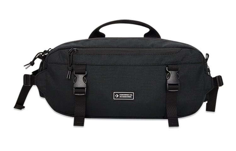 Converse Тканевый поясной рюкзак унисекс черный 
Converse Тканевый поясной рюкзак унисекс черный