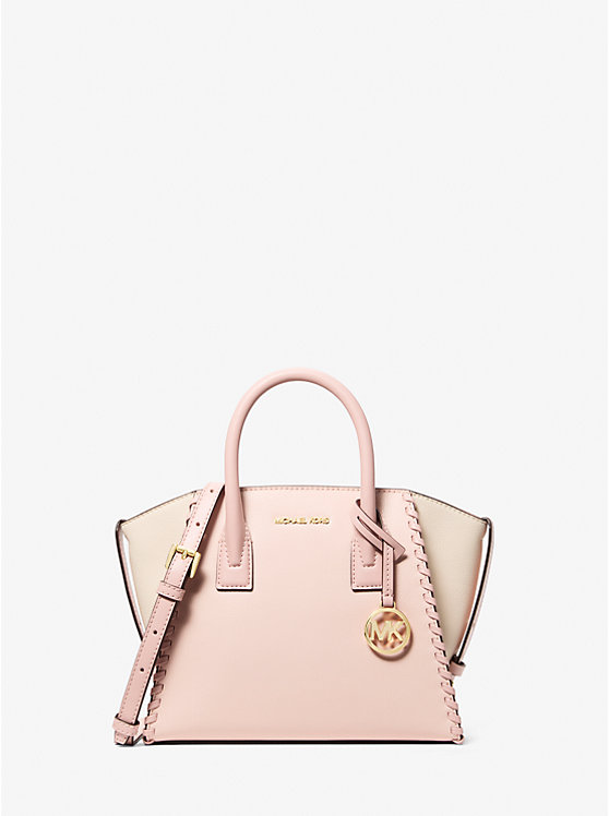 Маленькая кожаная сумка Avril Michael Kors, Pwd Blsh Mlt 
Маленькая кожаная сумка Avril Michael Kors, Pwd Blsh Mlt