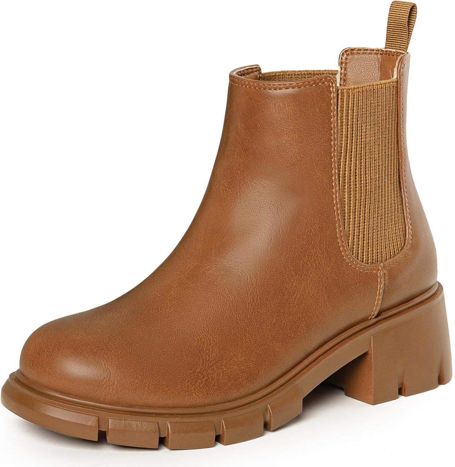 Детские Ботинки Dufannie для Девочек, Челси, с Эластичной Вставкой, Каблук Низкий, Подошва Lug, Осенние Ботинки для Маленьких и Больших Детей, Brown
Детские Ботинки Dufannie для Девочек, Челси, с Эластичной Вставкой, Каблук Низкий, Подошва Lug, Осенние Ботинки для Маленьких и Больших Детей, Brown