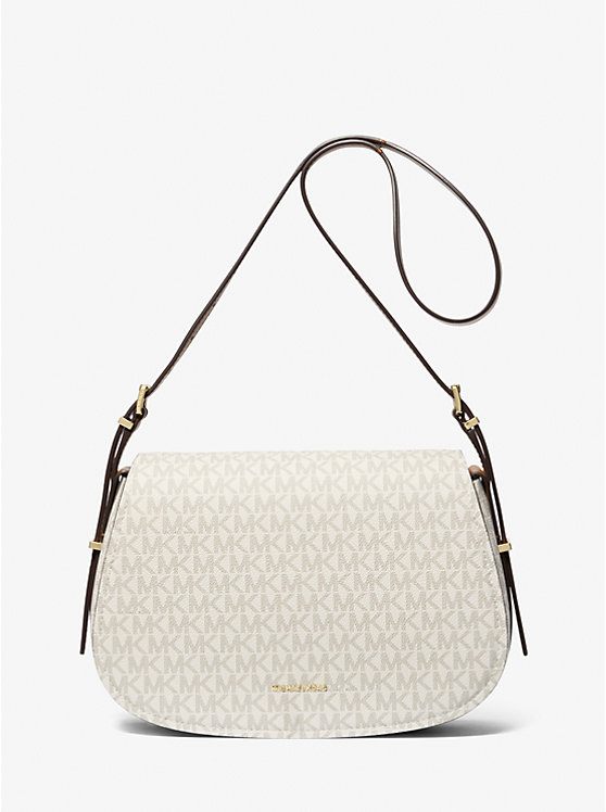 Средняя сумка-мессенджер Lydia с фирменным логотипом Michael Kors, Vanilla/Acorn
Средняя сумка-мессенджер Lydia с фирменным логотипом Michael Kors, Vanilla/Acorn