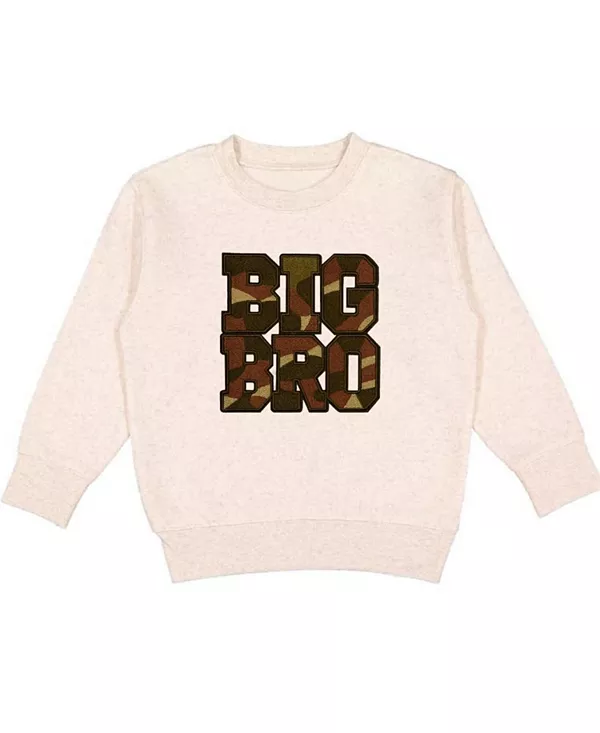 Камуфляжная толстовка для мальчиков "старший брат" - для малышей и для взрослых. Sweet Wink, бежевый
Камуфляжная толстовка для мальчиков "старший брат" - для малышей и для взрослых. Sweet Wink, бежевый