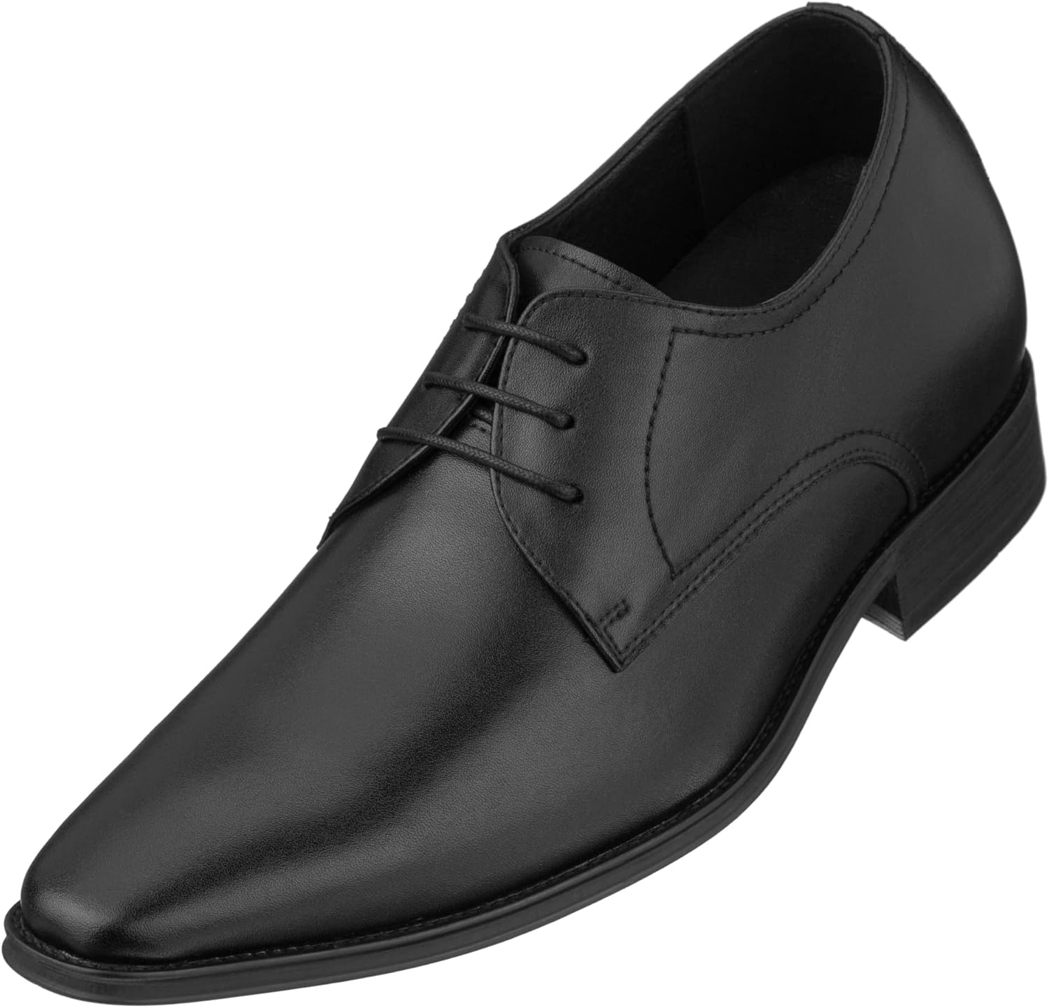 Мужские невидимые подъемные туфли CALTO - черные, из премиальной кожи, шнуровка, формальные дерби оксфорды - увеличение роста на 7 см - Y5011 - размер 12 D(M) US
Мужские невидимые подъемные туфли CALTO - черные, из премиальной кожи, шнуровка, формальные дерби оксфорды - увеличение роста на 7 см - Y5011 - размер 12 D(M) US