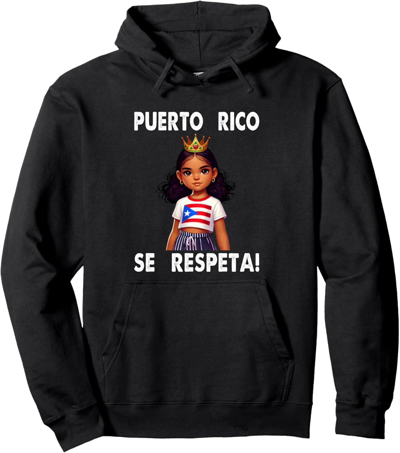 Пуэрто-Рико Se Espeta Boricua Флаг PR Толстовка с капюшоном принцессы Короны Puerto Rico Se Respeta Collection, More Here, черный
Пуэрто-Рико Se Espeta Boricua Флаг PR Толстовка с капюшоном принцессы Короны Puerto Rico Se Respeta Collection, More Here, черный