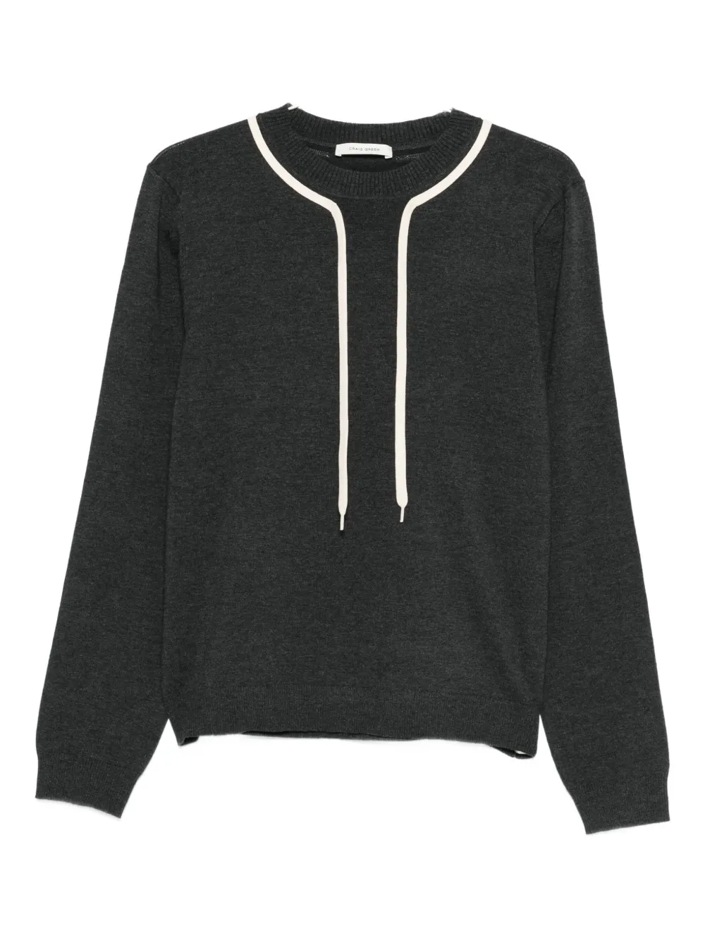 Свитер с деталями на завязках Craig Green, черный
Свитер с деталями на завязках Craig Green, черный