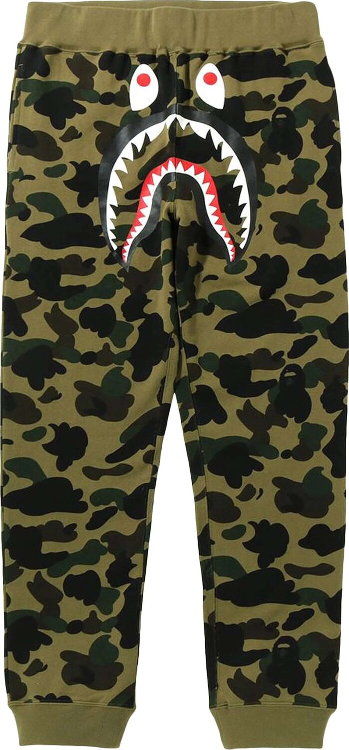 Спортивные брюки Bape 1st Camo Shark Slim, зеленый
Спортивные брюки Bape 1st Camo Shark Slim, зеленый