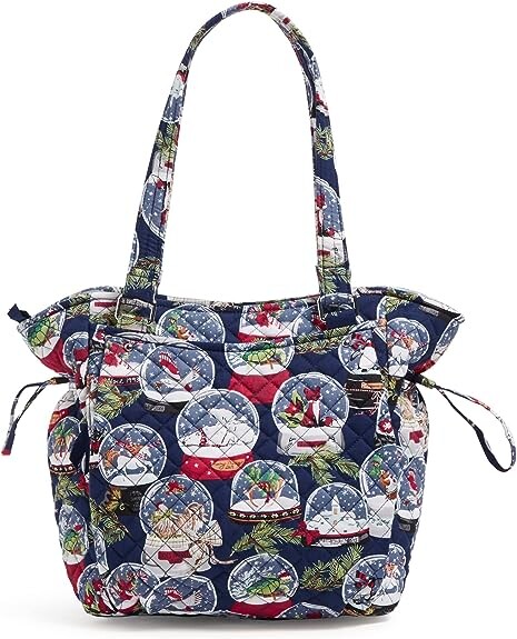 Женская хлопковая сумочка-сэтчел Vera Bradley Glenna, снежные шары
Женская хлопковая сумочка-сэтчел Vera Bradley Glenna, снежные шары