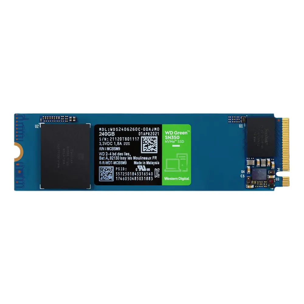 SSD-накопитель Western Digital Green SN350 1ТБ
SSD-накопитель Western Digital Green SN350 1ТБ