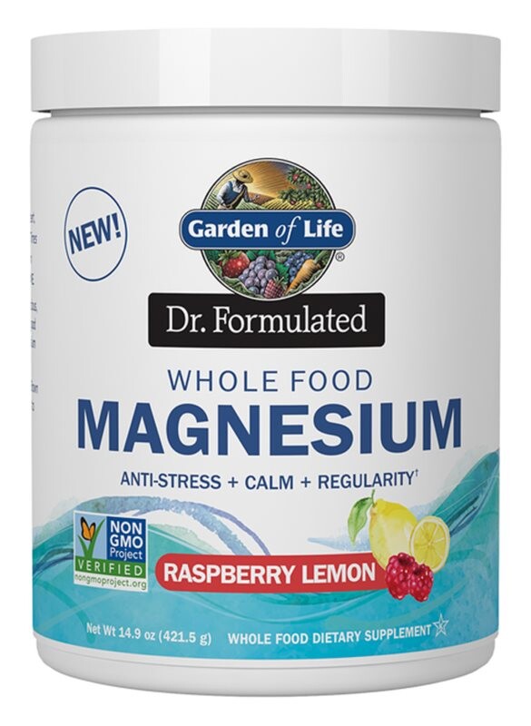 Пищевая добавка с высоким содержанием магния Garden of Life Dr. Formulated Magnesium Raspberry & Lemon
Пищевая добавка с высоким содержанием магния Garden of Life Dr. Formulated Magnesium Raspberry & Lemon
