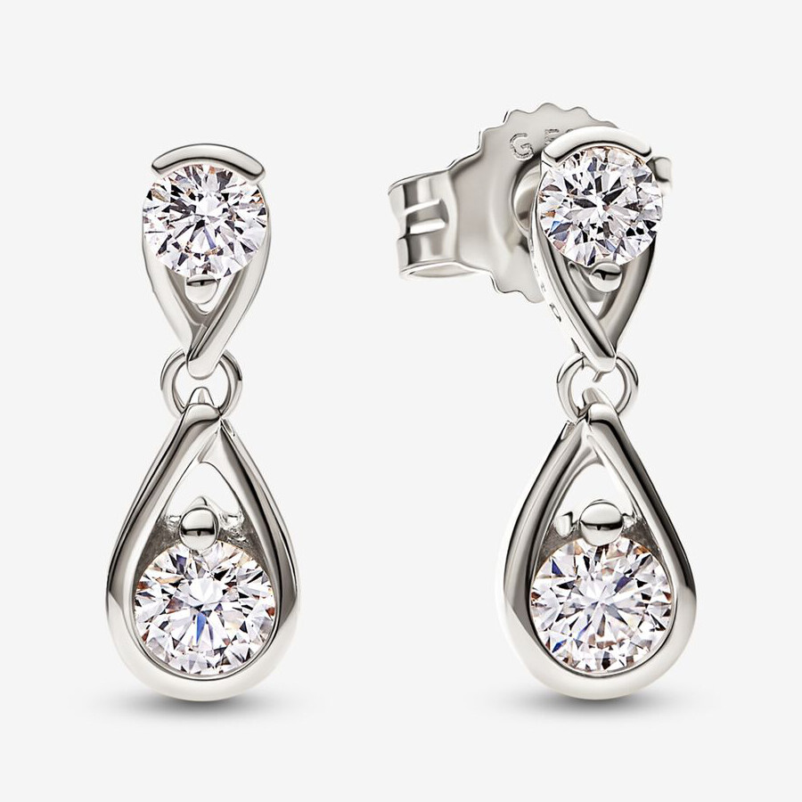 Серьги Pandora Infinite Lab-grown Diamond Double 0.50 carat tw 14k, белое золото
Серьги Pandora Infinite Lab-grown Diamond Double 0.50 carat tw 14k, белое золото