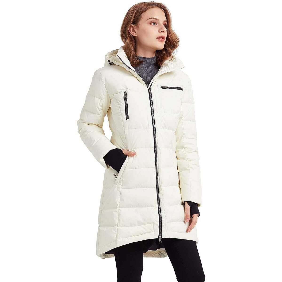 Пуховик Orolay Women's Down Mid-Length, кремовый, Бежевый, Пуховик Orolay Women's Down Mid-Length, кремовый
Пуховик Orolay Women's Down Mid-Length, кремовый, Бежевый, Пуховик Orolay Women's Down Mid-Length, кремовый