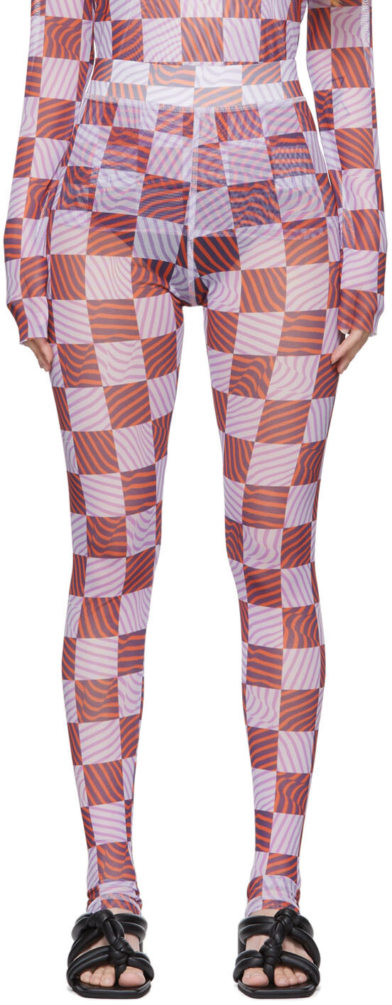 Красные леггинсы из полиэстера Henrik Vibskov
Красные леггинсы из полиэстера Henrik Vibskov